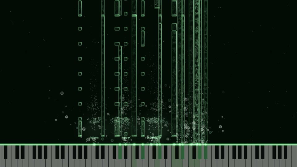 Export frame in a green theme
